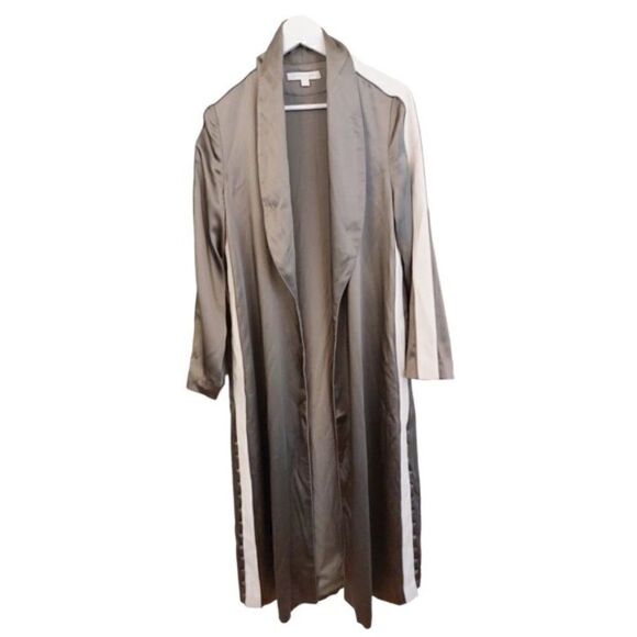 JONATHAN SIMKHAI Varsity Duster Robe - Picture 3 of 9